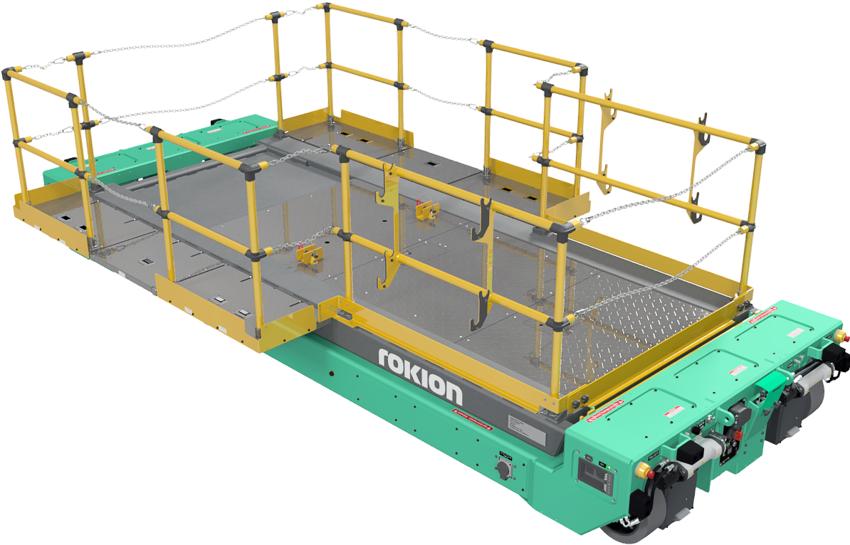 Lowered Remote Lift Vehicle